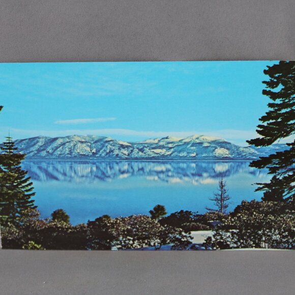Vintage Postcard - Lake Tahoe in the Winter- Dexter Press - Picture 3 of 3